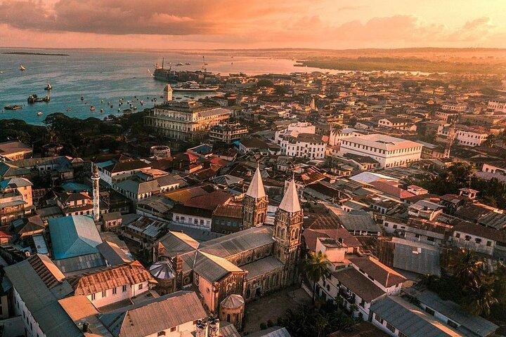 Stone Town Tour; Secret Garden Restaurant; Jozani Forest; The Rock Restaurant