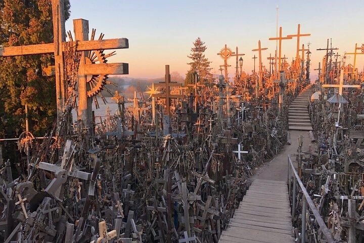 Private transfer Riga - Hill of Crosses - Riga