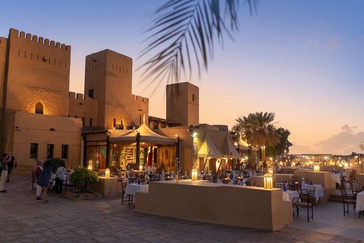 Dubai: Luxury Desert Fortress Dinner, Camel Ride & Live Shows