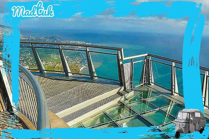 Madeira Cabo Girão Skywalk and Câmara de Lobos Tuk Tour By MadTuk