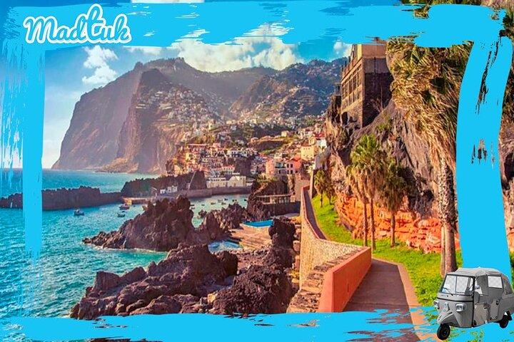 Madeira Cabo Girão Skywalk and Câmara de Lobos Tuk Tour By MadTuk