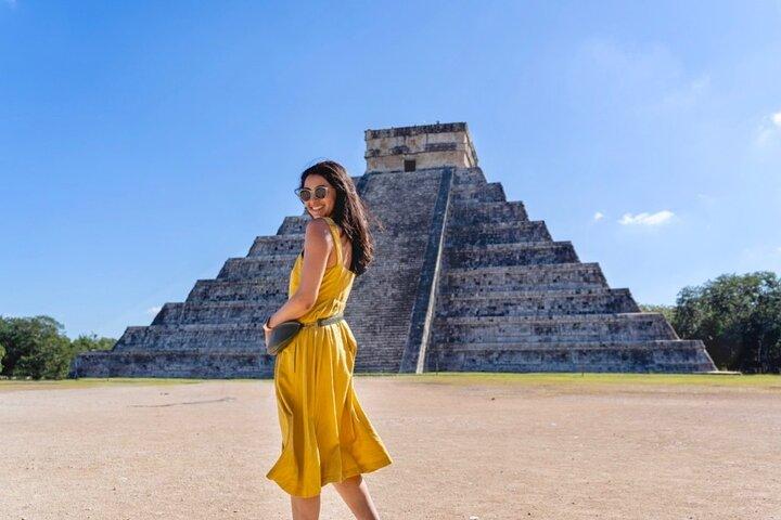 Full Day Tour to Visit Chichen Itza Saamal Cenote and Valladolid