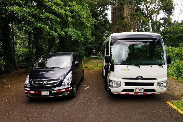 Private Transportation from SJO Airport to Fortuna