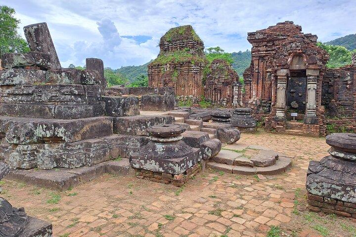 Private tour My Son Sanctuary- Marble Mountains from Hoian Danang
