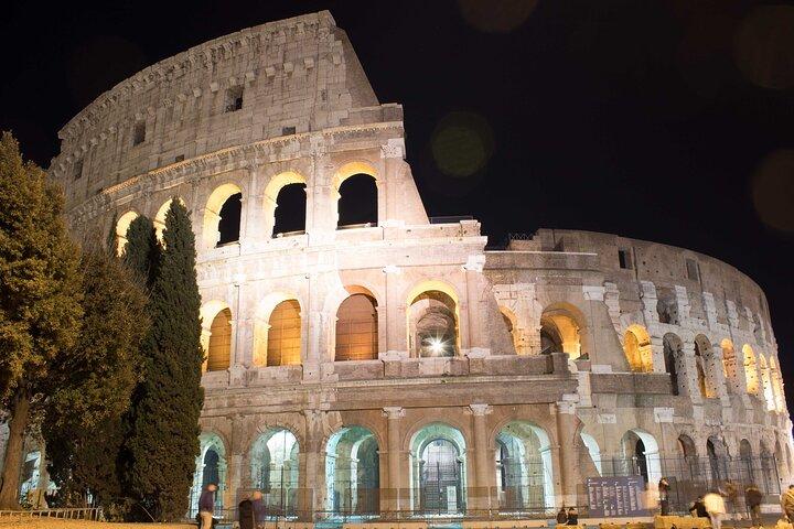 Colosseum & Ancient Rome by Night Guided Walking Tour