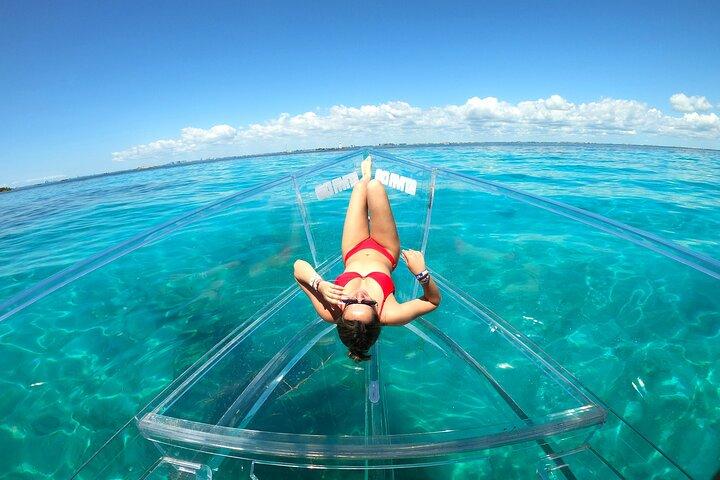 Clearboat: Glass-bottom boat ride to the Caribean Sea