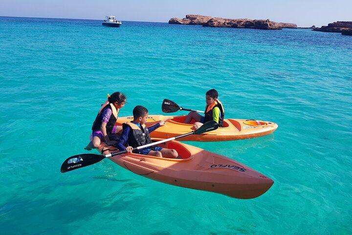 Snorkeling at Dimaniyat Islands