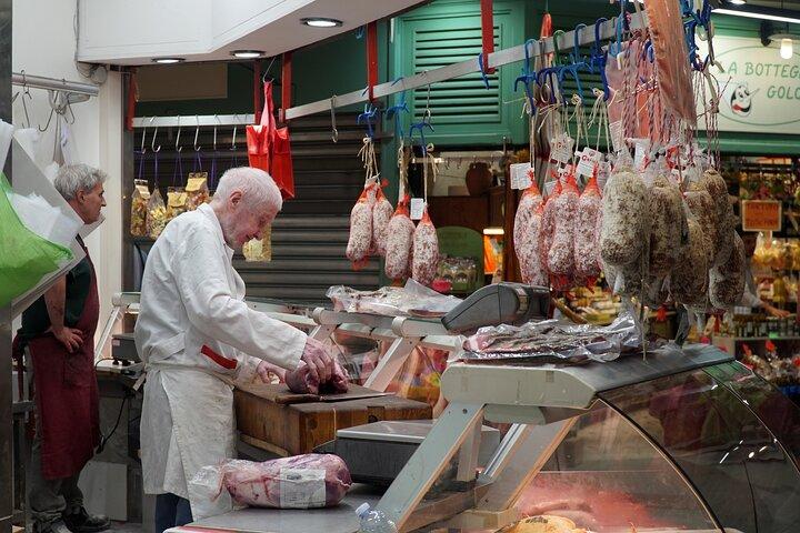 Market Food Tour in Florence + 4 courses lunch Cooking Class