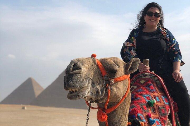 Giza Pyramids, Sphinx, Sakkara and City of Memphis Private Full Day Tour