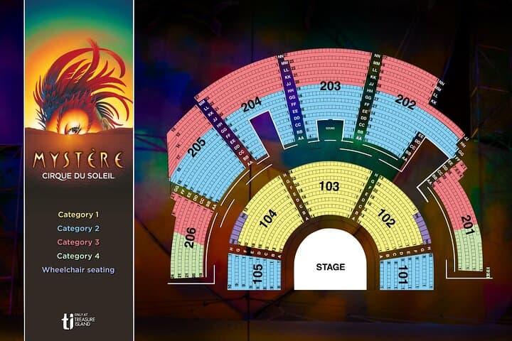 Mystère by Cirque du Soleil at Treasure Island Hotel & Casino