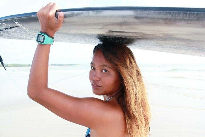 Private Beginner 1 on 1 Surfing Lesson at Kuta Beach without transfer