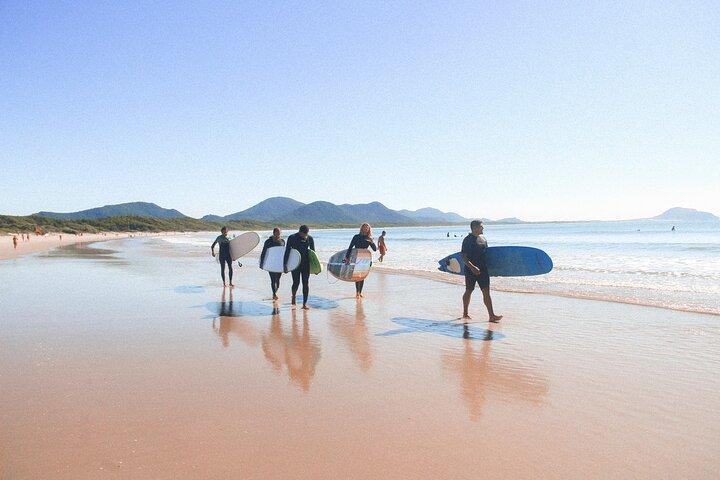 Surf Lesson with Qualified Instructor in Florianópolis
