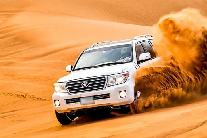 Evening Desert Safari Dubai with Camel Riding & BBQ Buffet Dinner