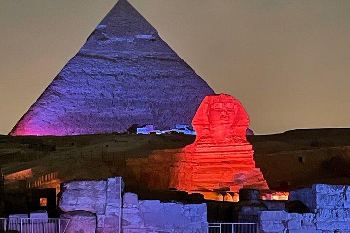 Tour to Pyramids, the Egyptian Museum and Sound & Light Show