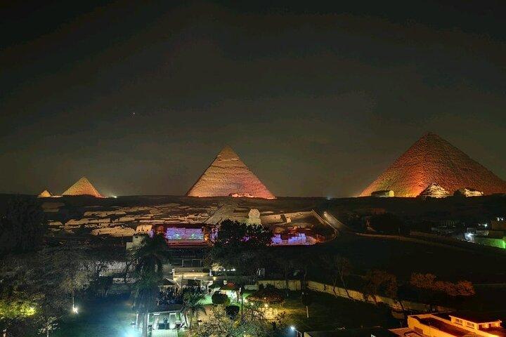 Tour to Pyramids, the Egyptian Museum and Sound & Light Show