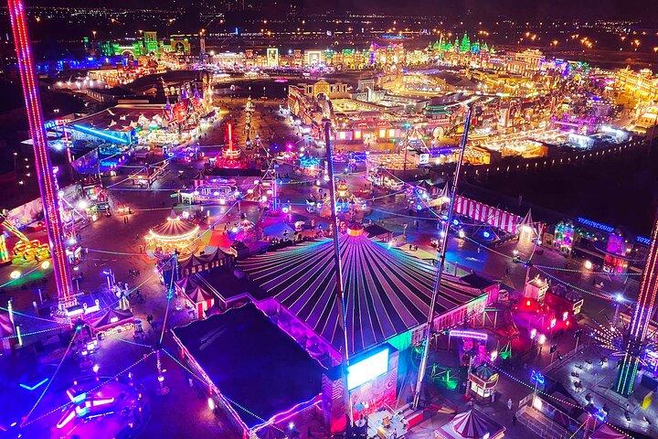 Miracle Garden And Global Village Dubai Tour With Transfers From Abu Dhabi
