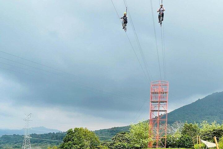 Ruta de Flores Bike Zipline, Slide, Wings Swing, Hotsprings