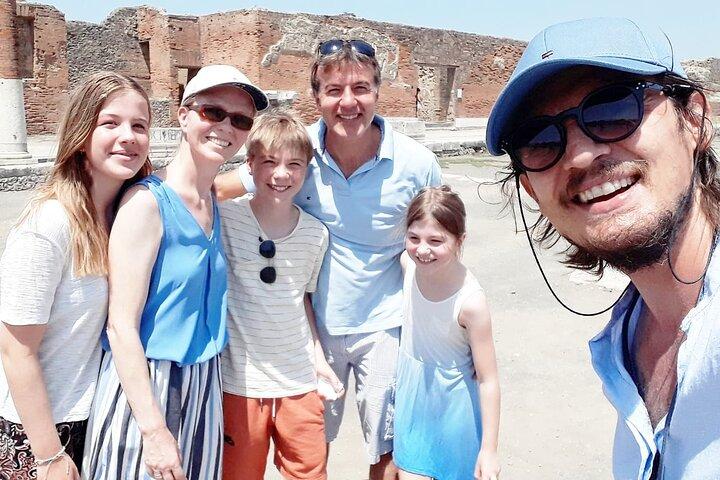 Exploring Pompeii