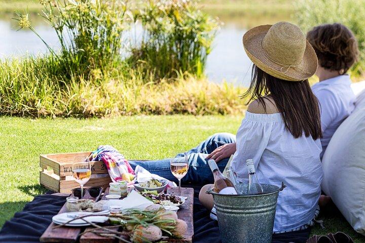 Cape Town Helicopter flight, Wine Tasting & Picnic Lunch Private Tour