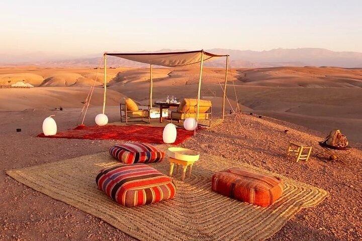Agafay Desert Sunset Trip with Dinner