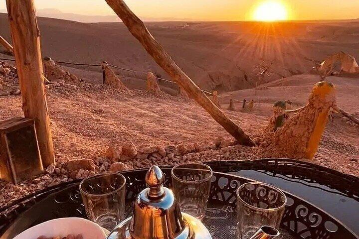 Agafay Desert Sunset Trip with Dinner