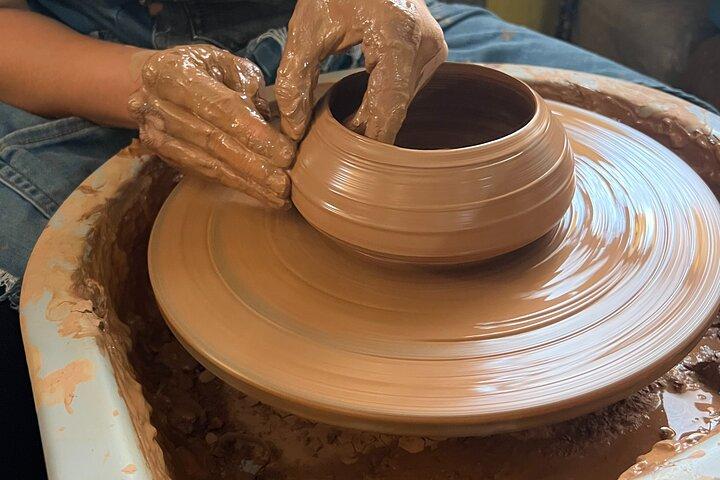 Lamsaty Pottery Workshop with Moroccan Tea