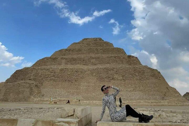 8-Hour Private Tour of Giza Pyramids, Memphis, Sakkara and Dahshur with Lunch