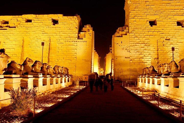 Sound and Light Show at Karnak Temple