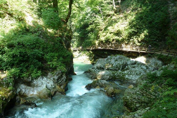 From Bled: Self-Guided E-Bike Tour to Vintgar Gorge
