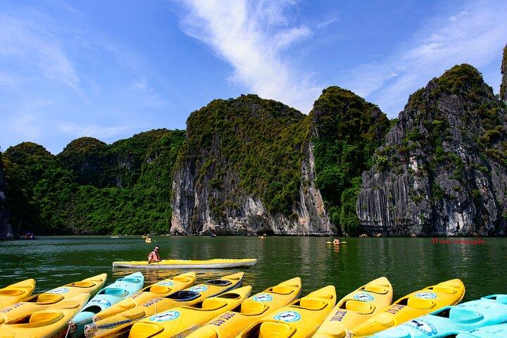Halong Bay 6 Hours Cruise with Buffet, Sung Sot, Luon Cave, Titop