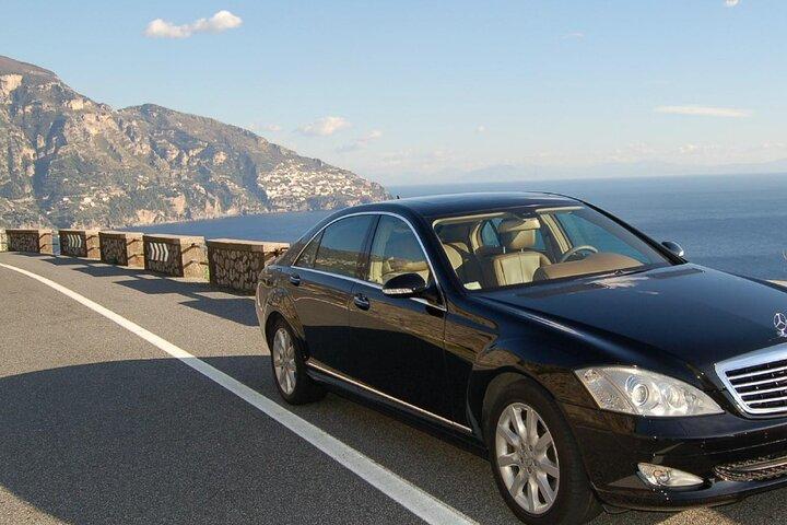 Private Transfer from Rome to Positano with Stop a Pompeii