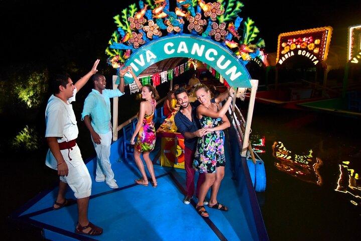 Xoximilco party in Cancun