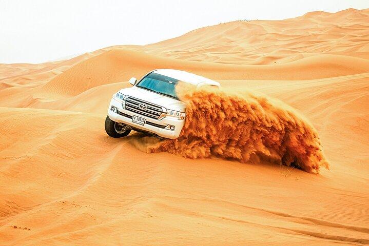 Private Morning Desert Safari With Camel Ride & Sand Boarding