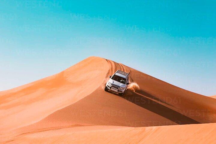 Private Morning Desert Safari With Camel Ride & Sand Boarding