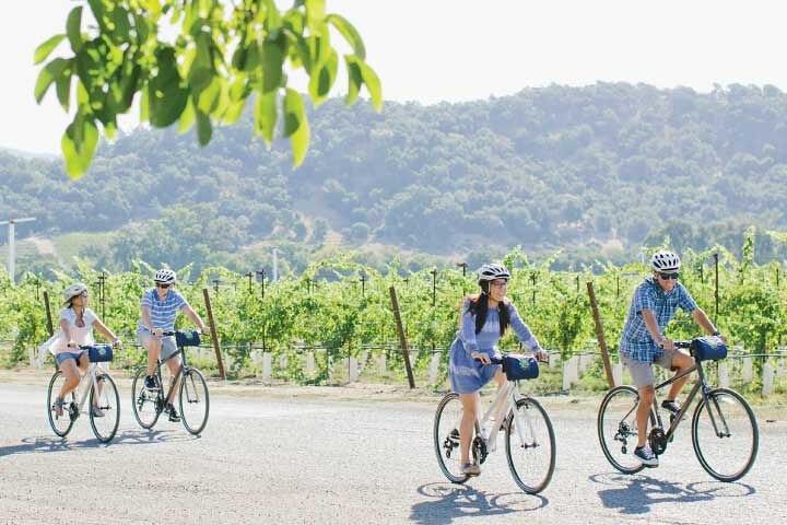Half-Day Napa Winery E-Bike Tour