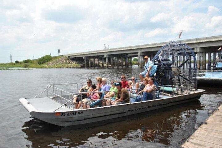 Kennedy Space Center with Airboat Ride Swamp Boat