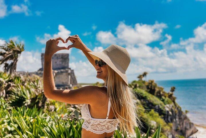 Tulum Mayan Ruins and Cenote Swim from Cancun with Lunch