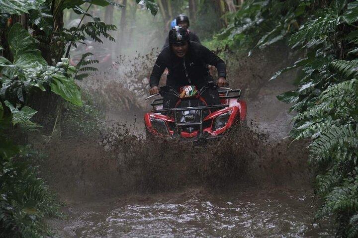 Bali ATV Quad Bike — Waterfall, Tunnel, Gorilla Statue Adventure