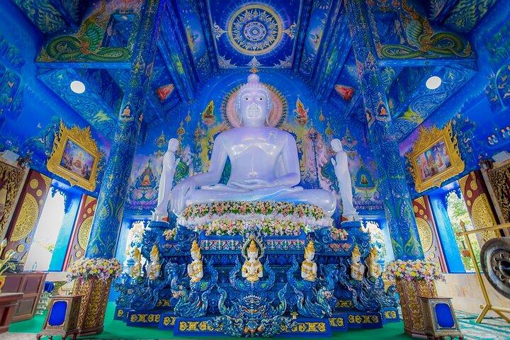 Golden Triangle, White, Black, Blue Temple Full Day Tour From Chiang Mai