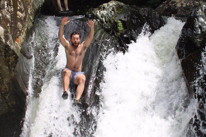 Small-Group El Yunque Waterslide & transportation w/ Photos