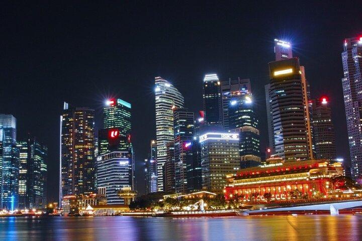 Singapore City Lights 1Hour Open Top Night Tour