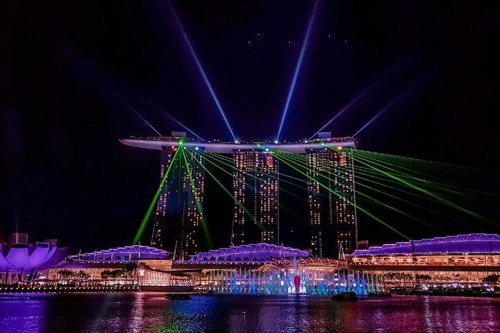 Singapore City Lights 1Hour Open Top Night Tour