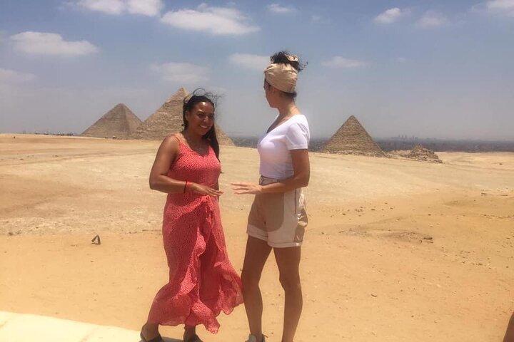 VIP Giza Pyramids,Sphinx ,Camel Ride& inside Great Pyramid Khufu