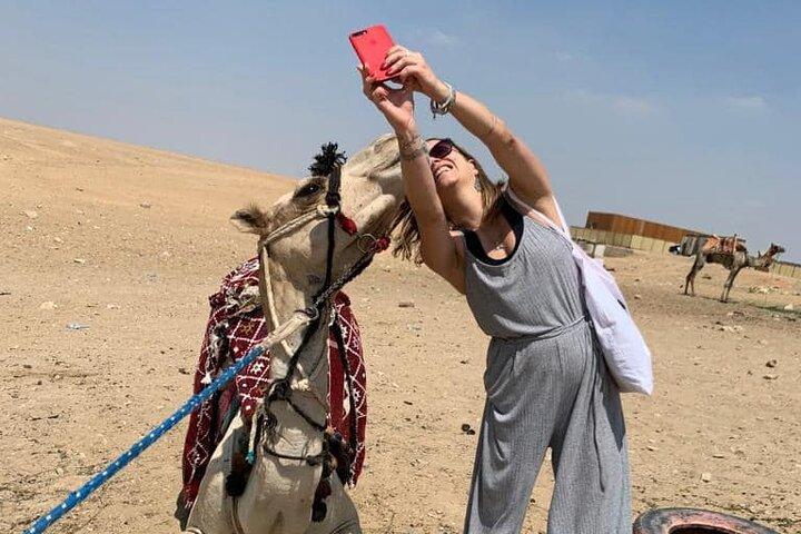 camel or horse Ride in Desert any time from Cairo or Giza hotels