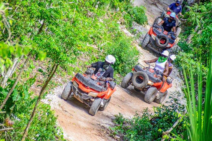 Action-packed Cancun ATV tour, Ziplines, Cenote, Lunch and More