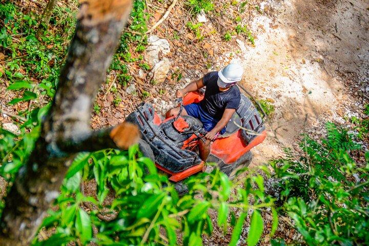 Action-packed Cancun ATV tour, Ziplines, Cenote, Lunch and More