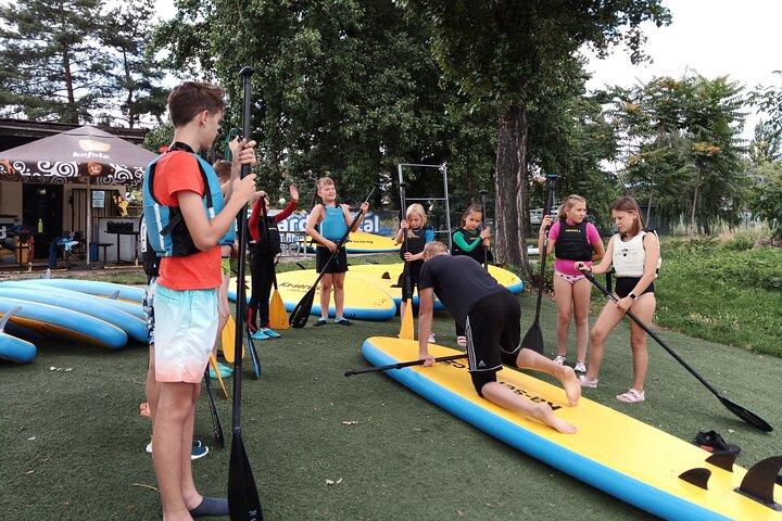 SUP - Paddleboard: Tour in the Centre of Prague
