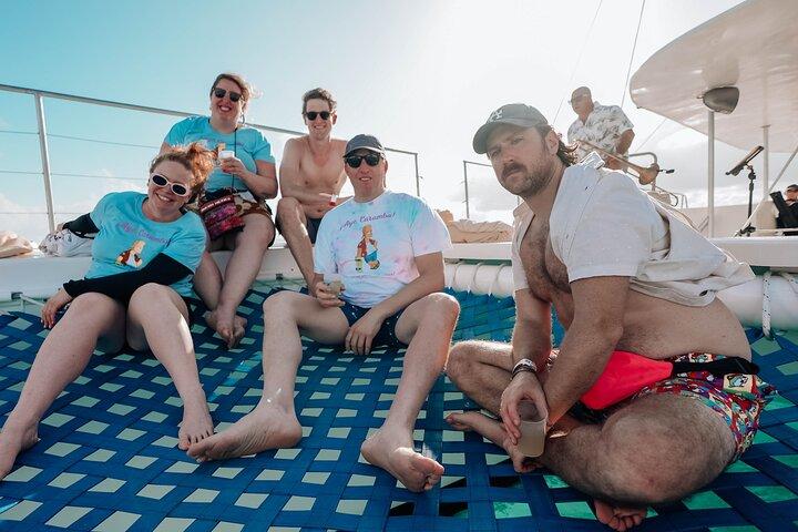 Sunset Catamaran to Isla Mujeres + Transportation from Cancún