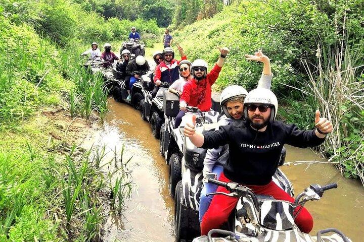 Antalya Quad, Buggy, Rafting & Zipline Tour w/Lunch & Transfer