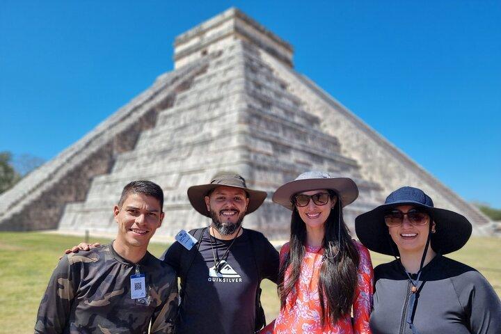 Chichen Itza, Cenote Swim & Izamal Magic Town with Buffet Lunch